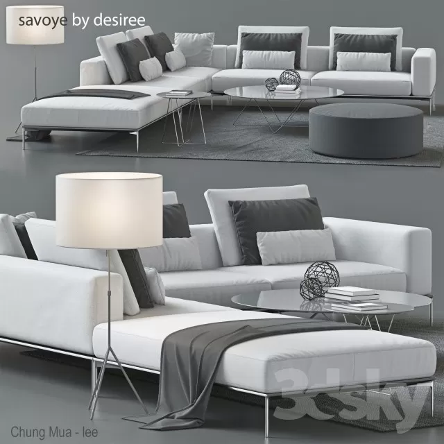 DECOR HELPER – LIVINGROOM – SOFA 3D MODELS – 370