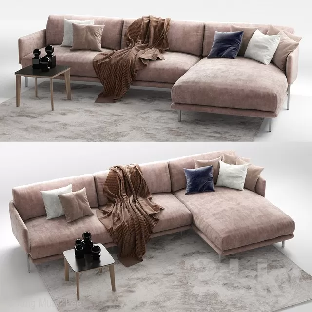 DECOR HELPER – LIVINGROOM – SOFA 3D MODELS – 40