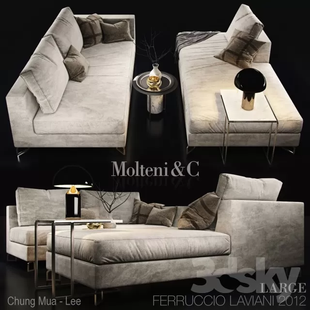 DECOR HELPER – LIVINGROOM – SOFA 3D MODELS – 5