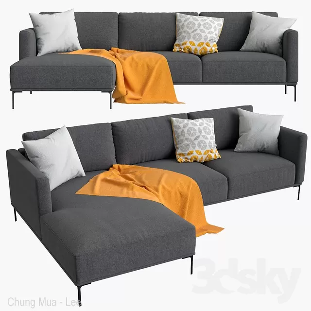 DECOR HELPER – LIVINGROOM – SOFA 3D MODELS – 54