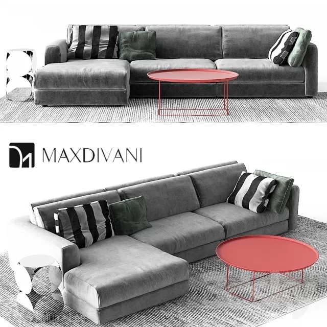 DECOR HELPER – LIVINGROOM – SOFA 3D MODELS – 8