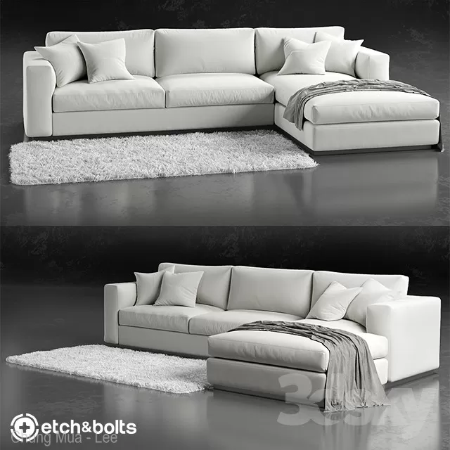 DECOR HELPER – LIVINGROOM – SOFA 3D MODELS – 75