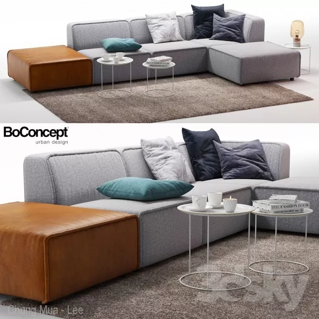 DECOR HELPER – LIVINGROOM – SOFA 3D MODELS – 9