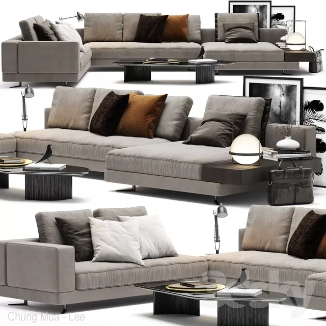 DECOR HELPER – LIVINGROOM – SOFA 3D MODELS – 92