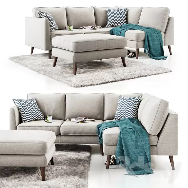 DECOR HELPER – LIVINGROOM – SOFA 3D MODELS – 93