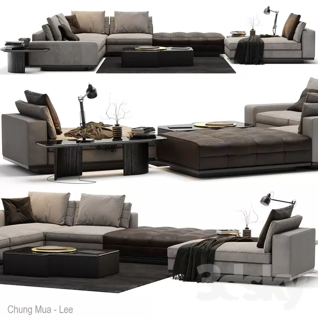 DECOR HELPER – LIVINGROOM – SOFA 3D MODELS – 96