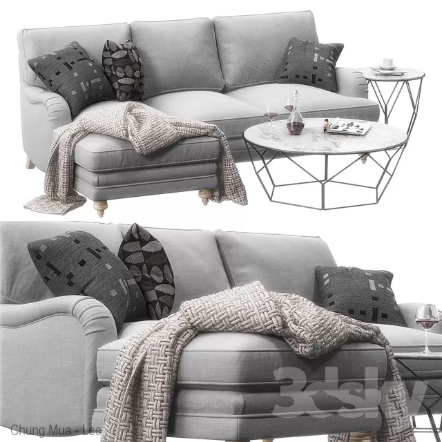 DECOR HELPER – LIVINGROOM – SOFA 3D MODELS – 98