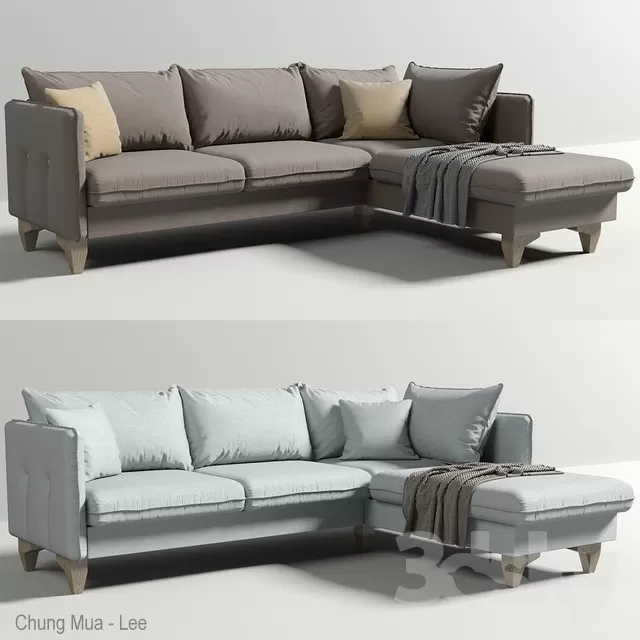 DECOR HELPER – LIVINGROOM – SOFA 3D MODELS – 99