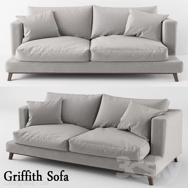 DECOR HELPER – LIVINGROOM – SOFA – LONG 3D MODELS – 115