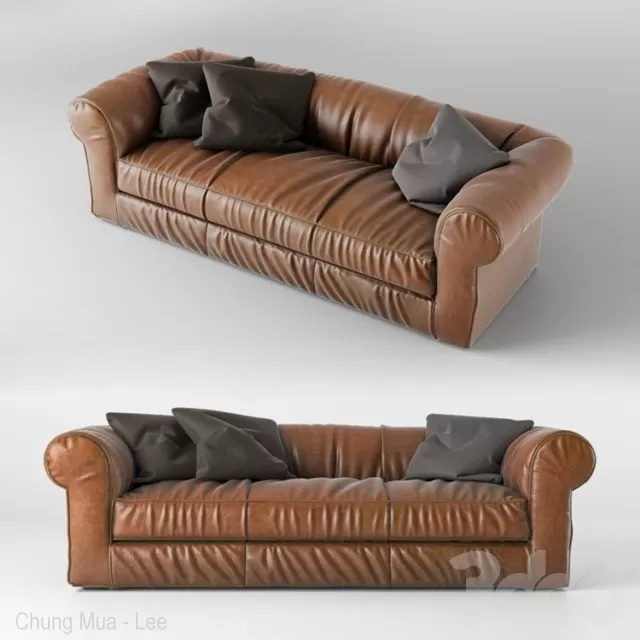 DECOR HELPER – LIVINGROOM – SOFA – LONG 3D MODELS – 118