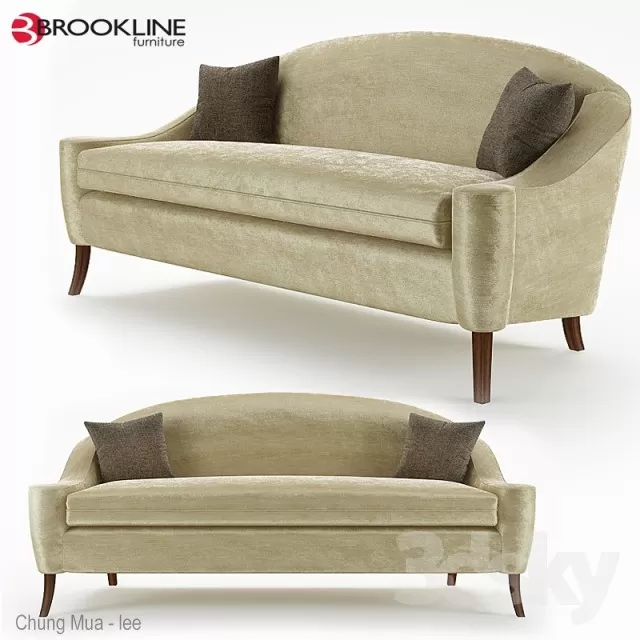 DECOR HELPER – LIVINGROOM – SOFA – LONG 3D MODELS – 133