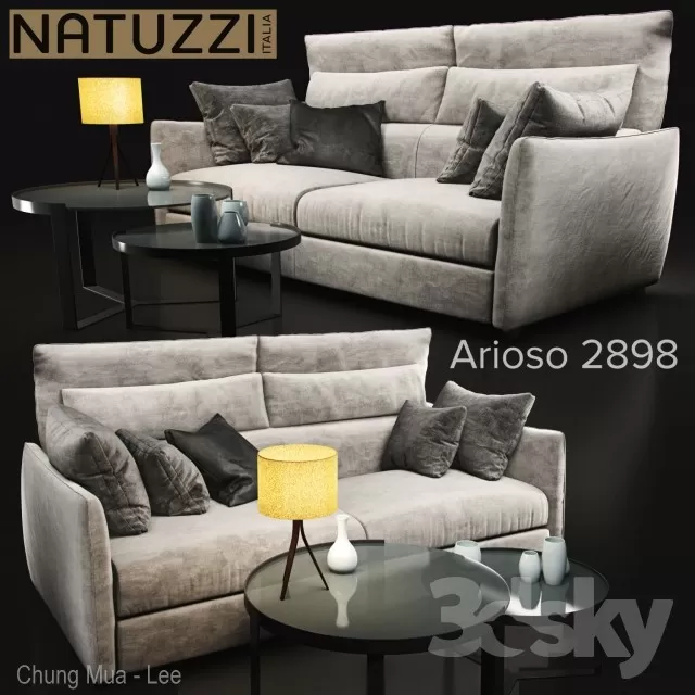 DECOR HELPER – LIVINGROOM – SOFA – LONG 3D MODELS – 15