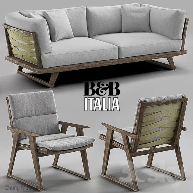 DECOR HELPER – LIVINGROOM – SOFA – LONG 3D MODELS – 142