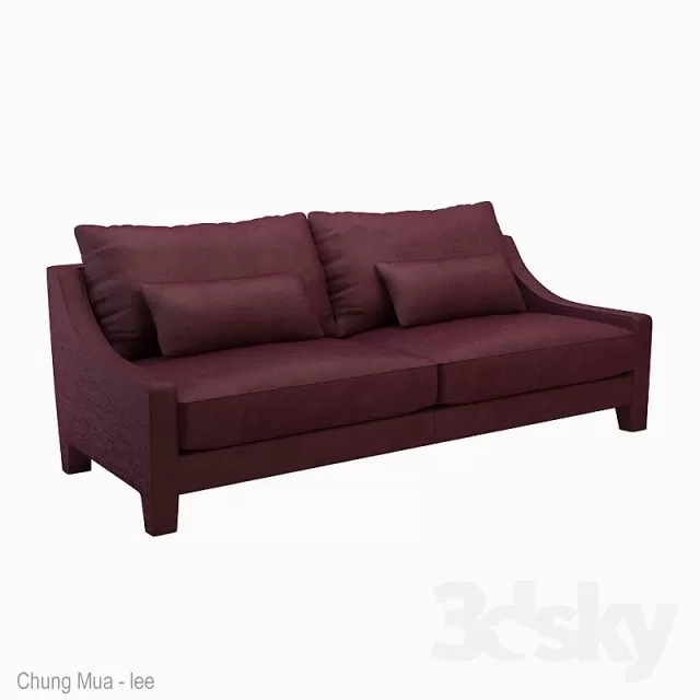 DECOR HELPER – LIVINGROOM – SOFA – LONG 3D MODELS – 183