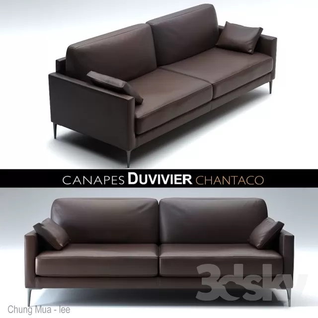 DECOR HELPER – LIVINGROOM – SOFA – LONG 3D MODELS – 201