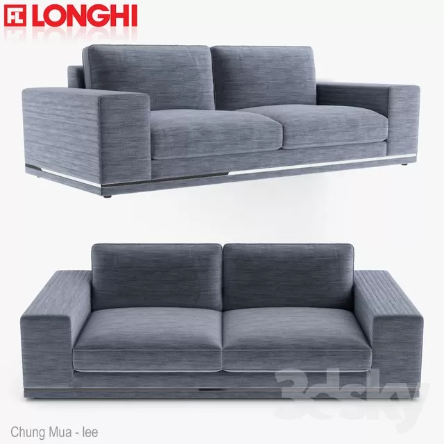 DECOR HELPER – LIVINGROOM – SOFA – LONG 3D MODELS – 267
