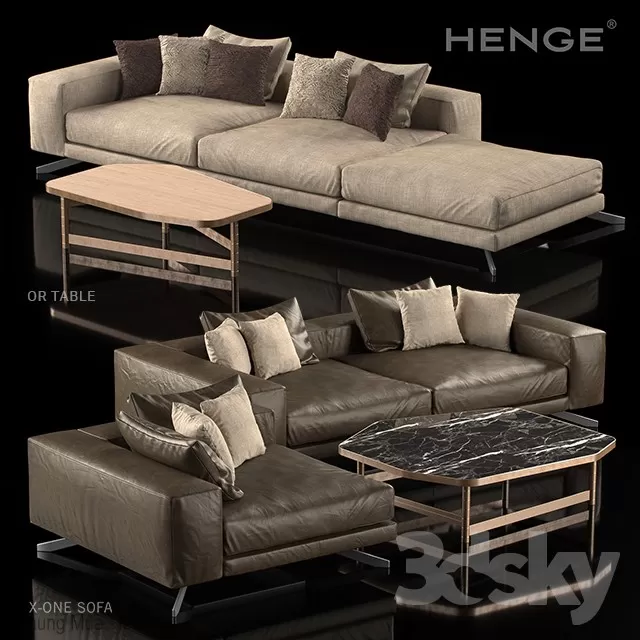 DECOR HELPER – LIVINGROOM – SOFA – LONG 3D MODELS – 272