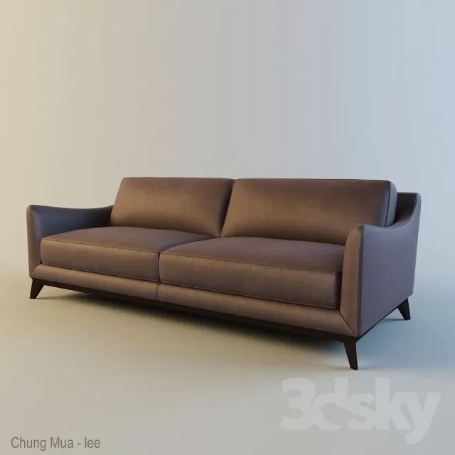 DECOR HELPER – LIVINGROOM – SOFA – LONG 3D MODELS – 276