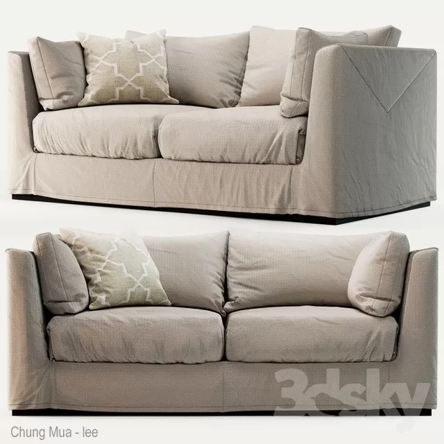 DECOR HELPER – LIVINGROOM – SOFA – LONG 3D MODELS – 292