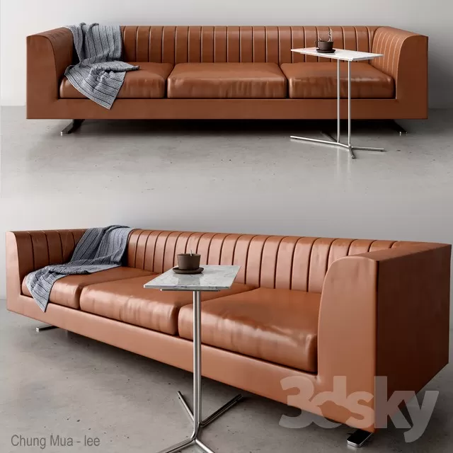 DECOR HELPER – LIVINGROOM – SOFA – LONG 3D MODELS – 297