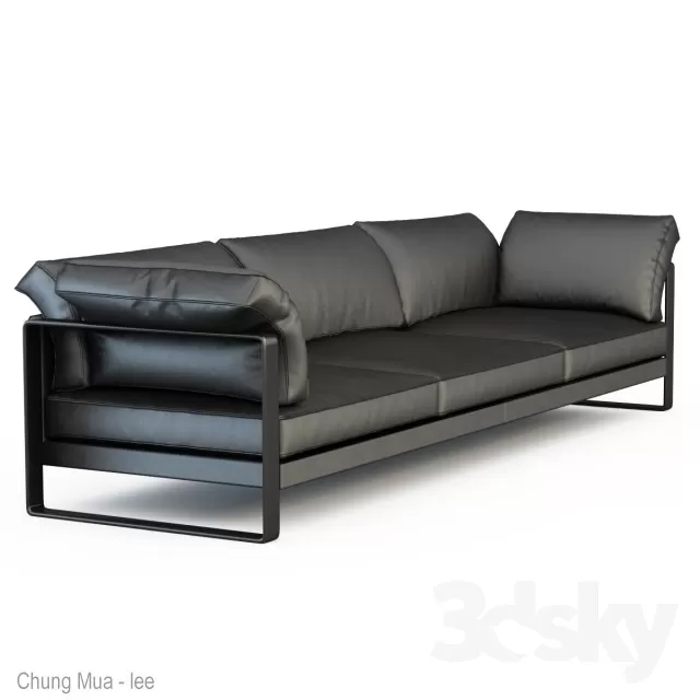 DECOR HELPER – LIVINGROOM – SOFA – LONG 3D MODELS – 316