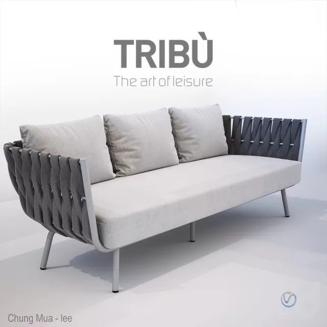 DECOR HELPER – LIVINGROOM – SOFA – LONG 3D MODELS – 349