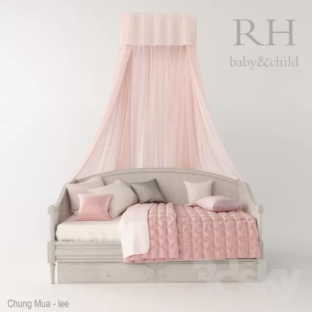 DECOR HELPER – LIVINGROOM – SOFA – LONG 3D MODELS – 350