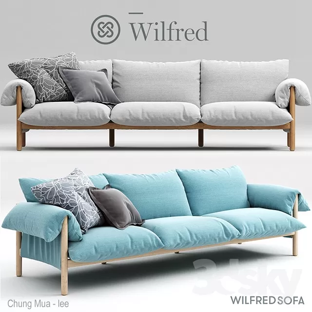 DECOR HELPER – LIVINGROOM – SOFA – LONG 3D MODELS – 361