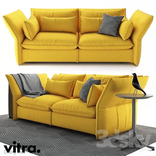 DECOR HELPER – LIVINGROOM – SOFA – LONG 3D MODELS – 368