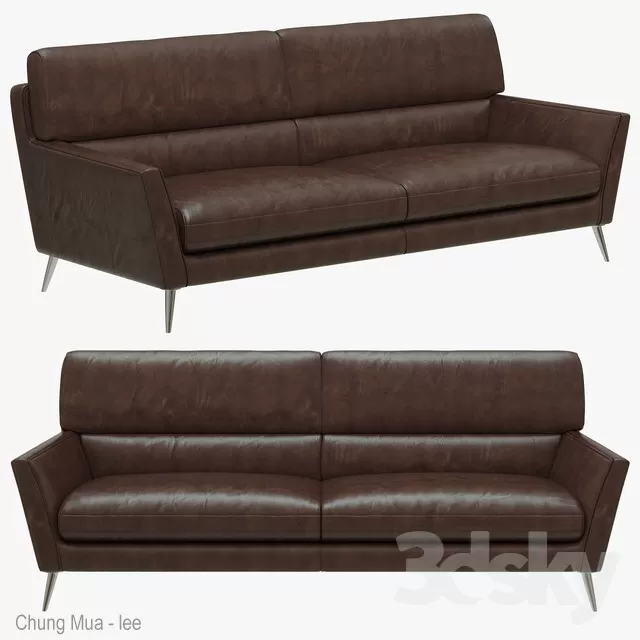 DECOR HELPER – LIVINGROOM – SOFA – LONG 3D MODELS – 375