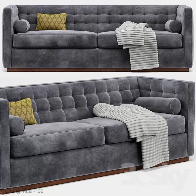 DECOR HELPER – LIVINGROOM – SOFA – LONG 3D MODELS – 403