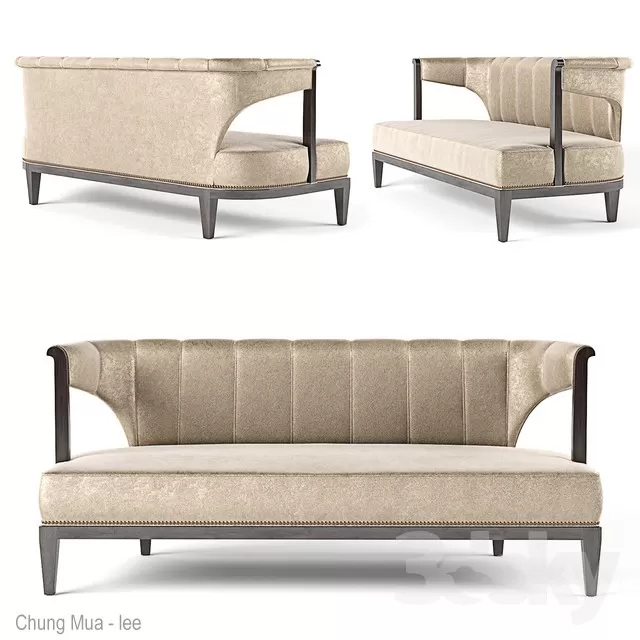 DECOR HELPER – LIVINGROOM – SOFA – LONG 3D MODELS – 413