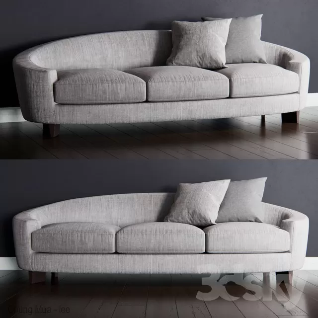 DECOR HELPER – LIVINGROOM – SOFA – LONG 3D MODELS – 423