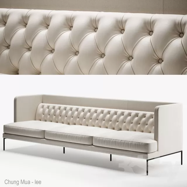 DECOR HELPER – LIVINGROOM – SOFA – LONG 3D MODELS – 425