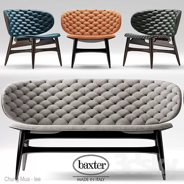 DECOR HELPER – LIVINGROOM – SOFA – LONG 3D MODELS – 436