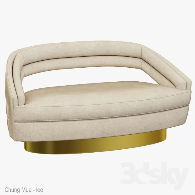 DECOR HELPER – LIVINGROOM – SOFA – LONG 3D MODELS – 456