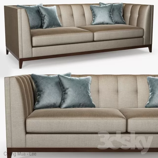DECOR HELPER – LIVINGROOM – SOFA – LONG 3D MODELS – 471
