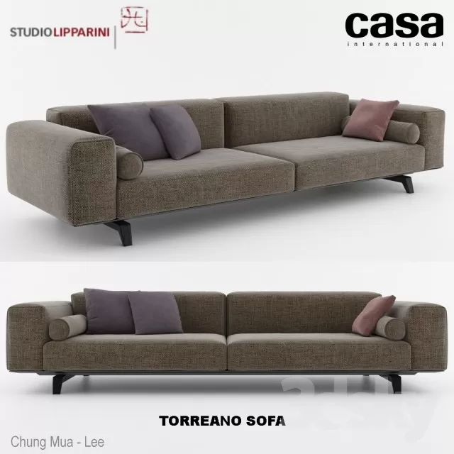DECOR HELPER – LIVINGROOM – SOFA – LONG 3D MODELS – 500