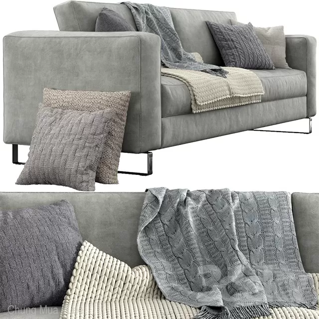 DECOR HELPER – LIVINGROOM – SOFA – LONG 3D MODELS – 62