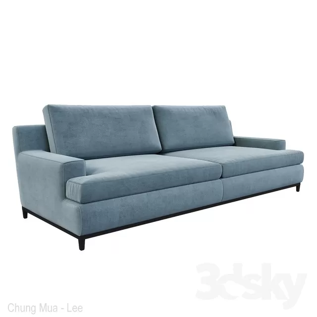 DECOR HELPER – LIVINGROOM – SOFA – LONG 3D MODELS – 69