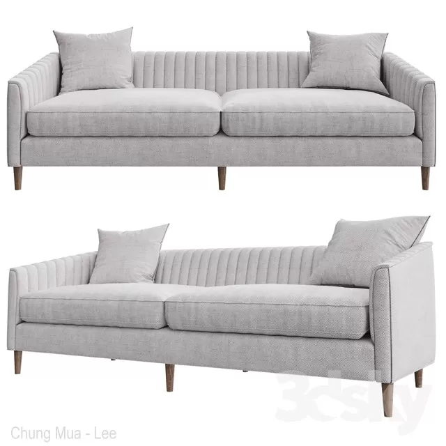 DECOR HELPER – LIVINGROOM – SOFA – LONG 3D MODELS – 71