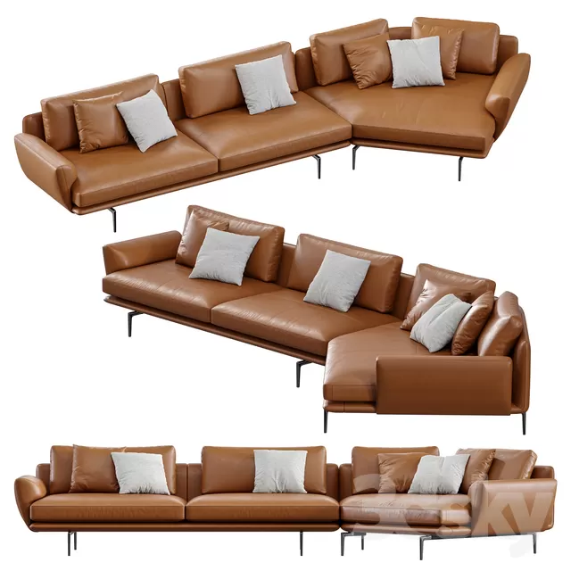 DECOR HELPER – LIVINGROOM – SOFA – LONG 3D MODELS – 72
