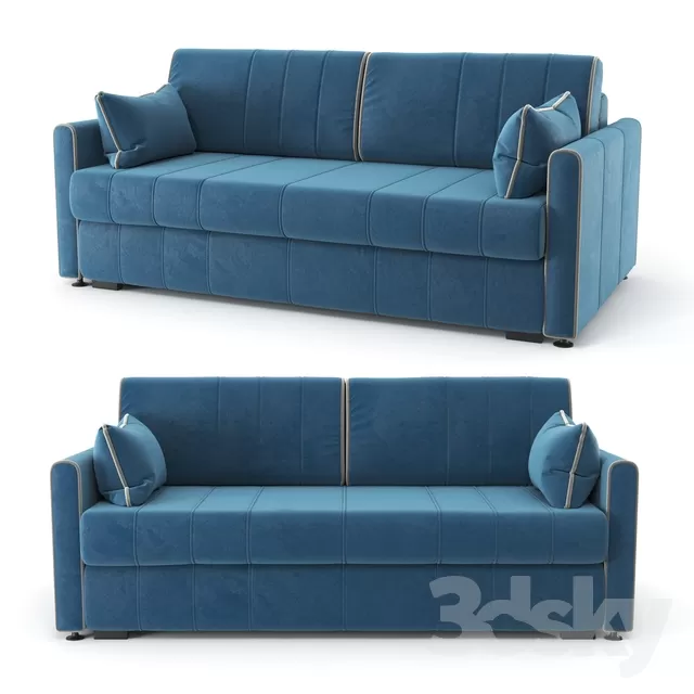 DECOR HELPER – LIVINGROOM – SOFA – LONG 3D MODELS – 85