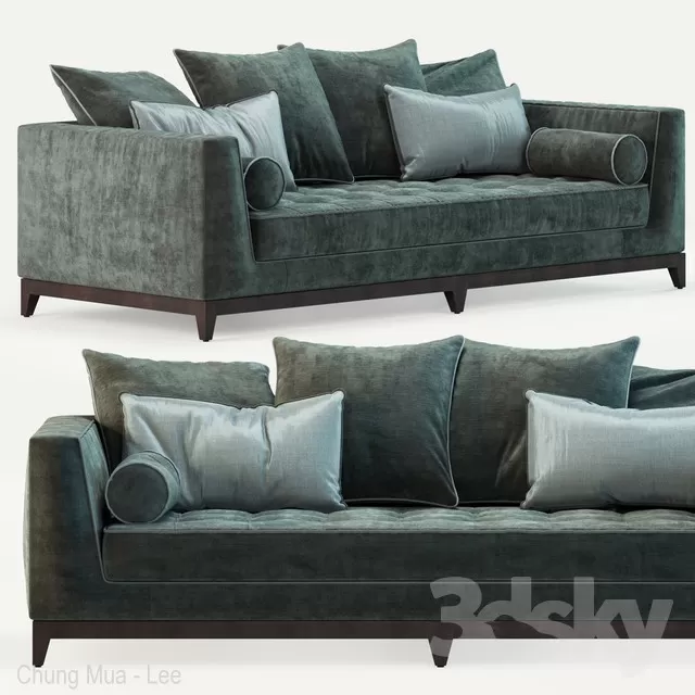 DECOR HELPER – LIVINGROOM – SOFA – LONG 3D MODELS – 87