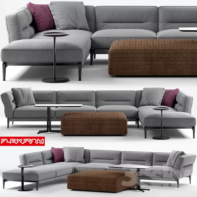 DECOR HELPER – LIVINGROOM – SOFA – SECTIONAL 3D MODELS – 21