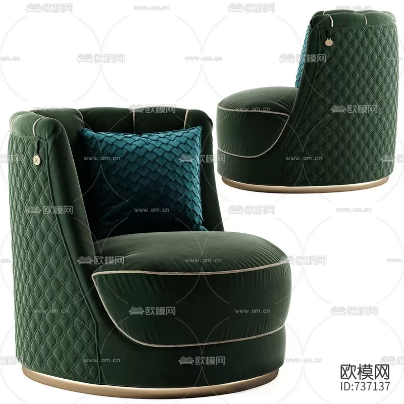 DECOR HELPER – LIVINGROOM – SOFA – SINGLE 3D MODELS – 47