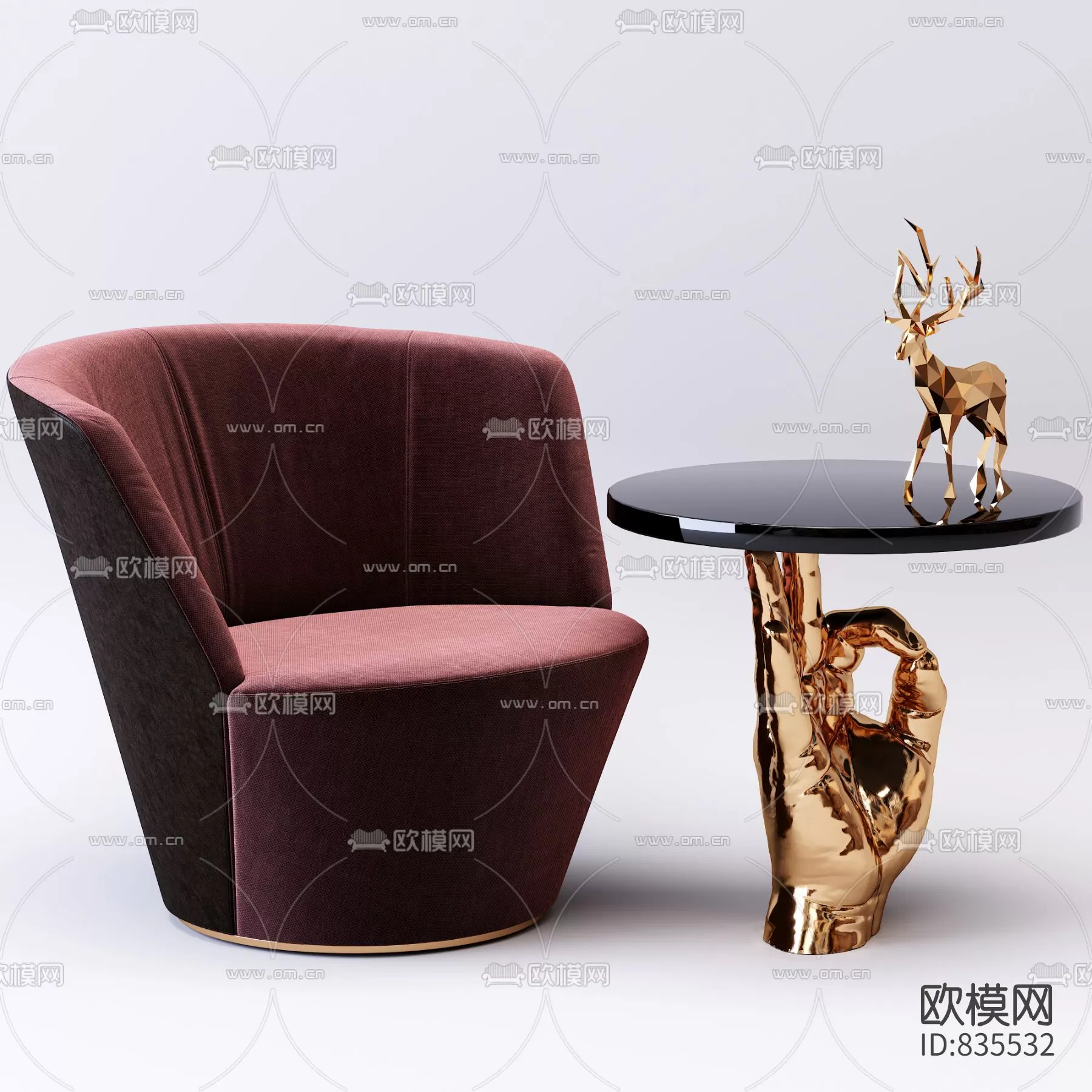 DECOR HELPER – LIVINGROOM – SOFA – SINGLE 3D MODELS – 50