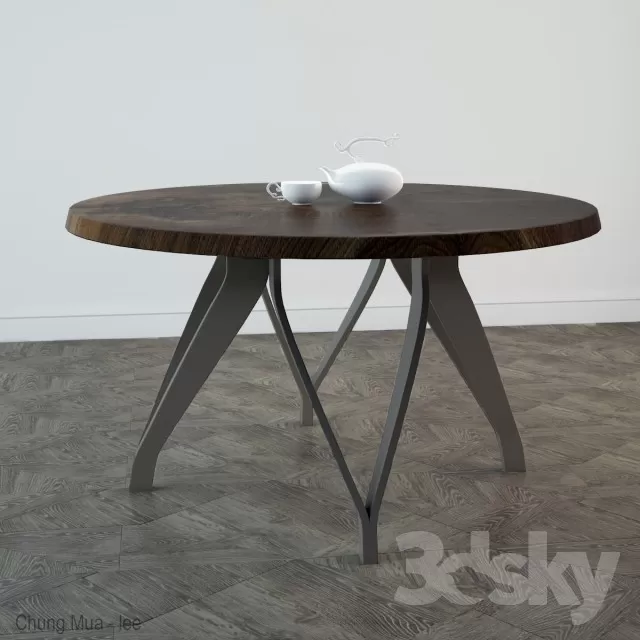 DECOR HELPER – LIVINGROOM – TEA TABLE 3D MODELS – 106