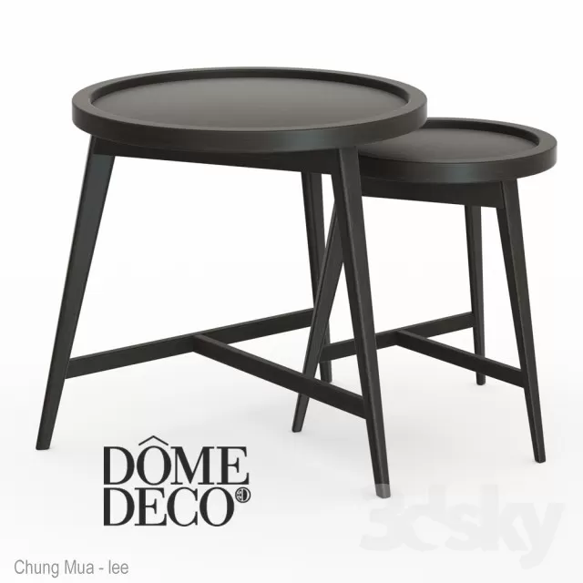 DECOR HELPER – LIVINGROOM – TEA TABLE 3D MODELS – 115