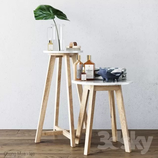 DECOR HELPER – LIVINGROOM – TEA TABLE 3D MODELS – 123